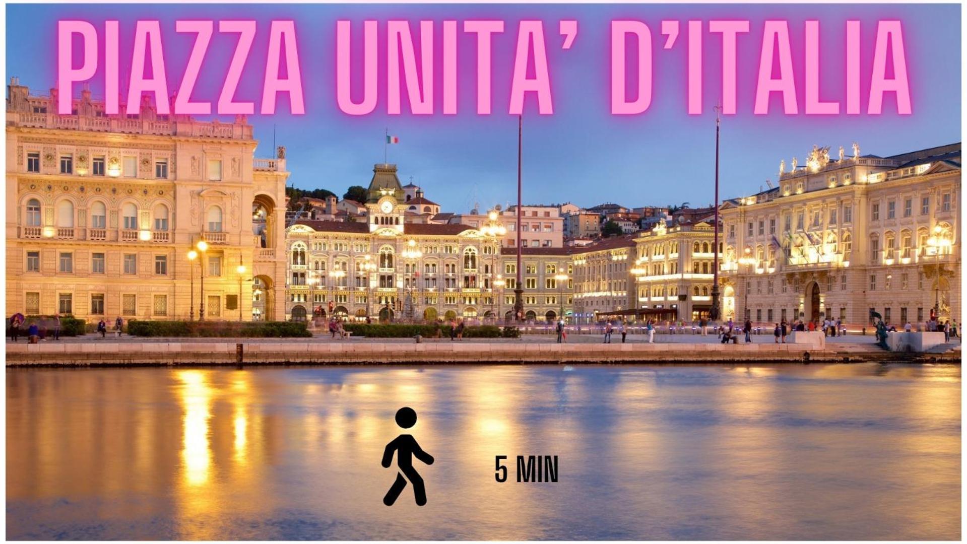 Piazza Unita D'Italia - Jr Suite Con Ac - Wi Fi - Park Convenzionato Trieste Exterior foto
